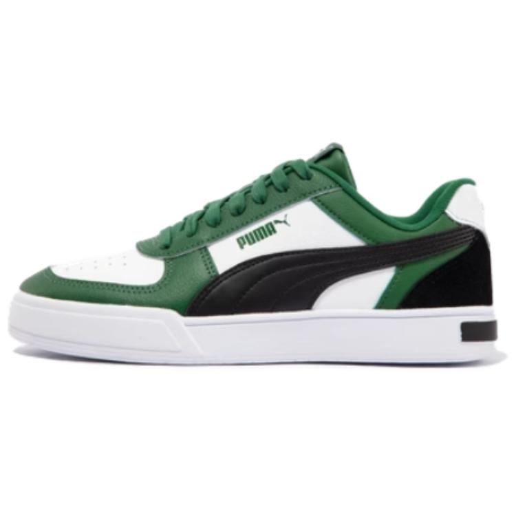 PUMA Caven Mix Lightweight Low top Skateboard Shoes Unisex Dark Green
