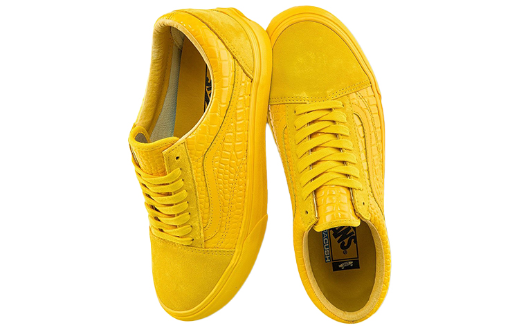 Кеды Vans Old Skool Vlt Lx (желтые) — фото 4