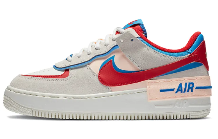 Nike Air Force 1 Shadow 'Sail Royal Red' Women's