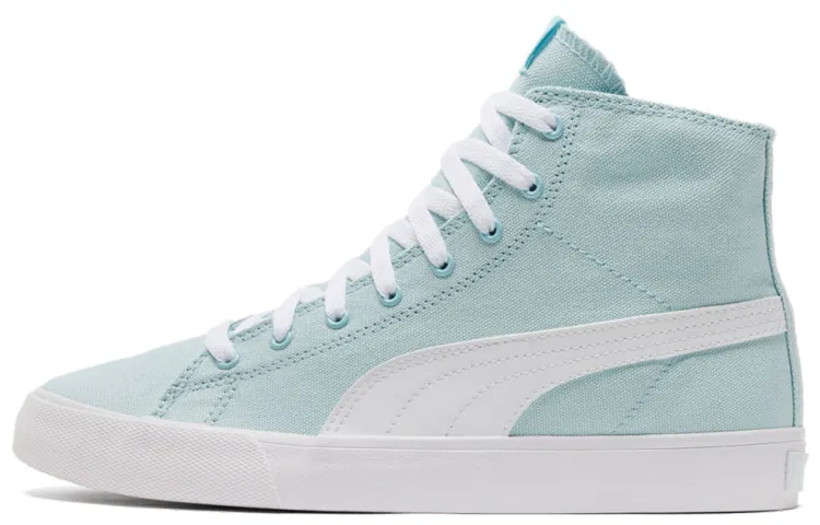 PUMA Unisex Bari Mid Sneakers White/Blue