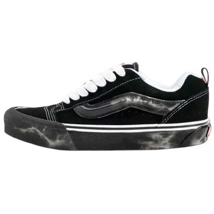 Vans x COSTS Knu Skool Low top Skateboard Shoes Unisex Black