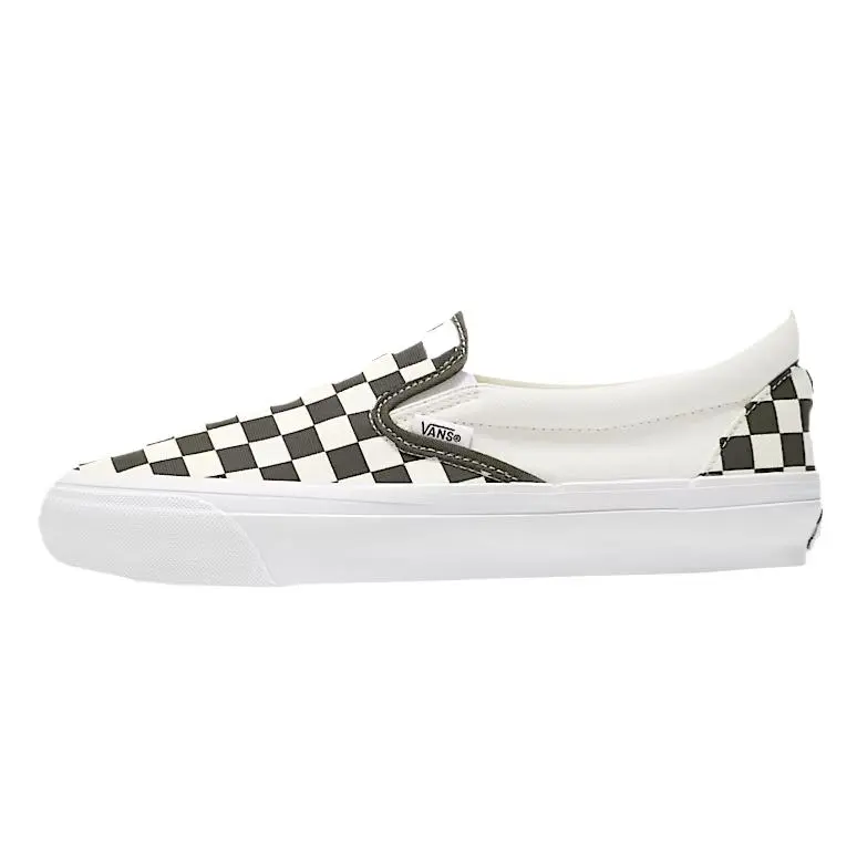 Slip-On Classic Vans 98 Lx 'Checkerboard - Grape Leaf Green'