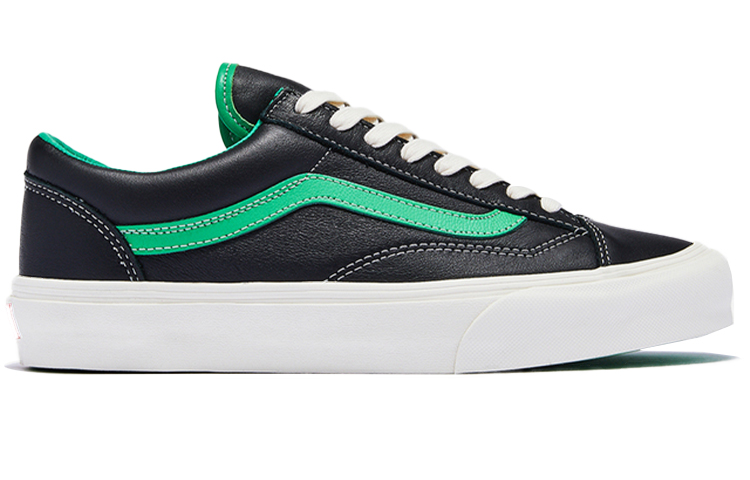 Кеды Vans Style 36 VLT LX (черно-зеленые) — фото 2