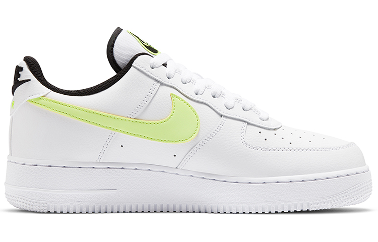 Кеды Nike Air Force 1 (белый) — Белыйжёлтый — фото 2