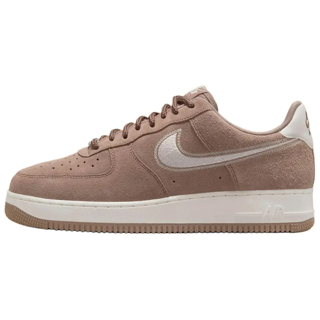 Nike Air Force 1 Low '07 LV8 Mink Brown Embroidered Swoosh