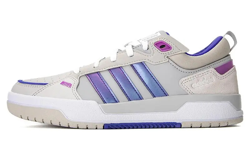 Adidas Leather Slip Resistant Abrasion Resistant Slip Resistant Abrasion Resistant Low top Skateboard Shoes Women's