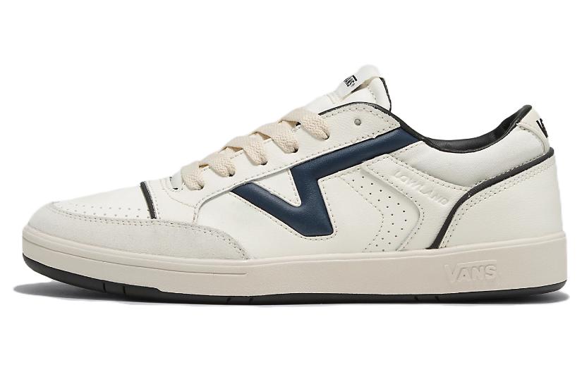 Lowland Vans Cc Jmp R 'Vintage Leather - Marshmallow Dress Blues'
