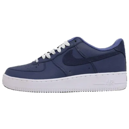 Nike Air Force 1 Cushioning, Wear Resistant Low top Skateboard Shoes Unisex Blue
