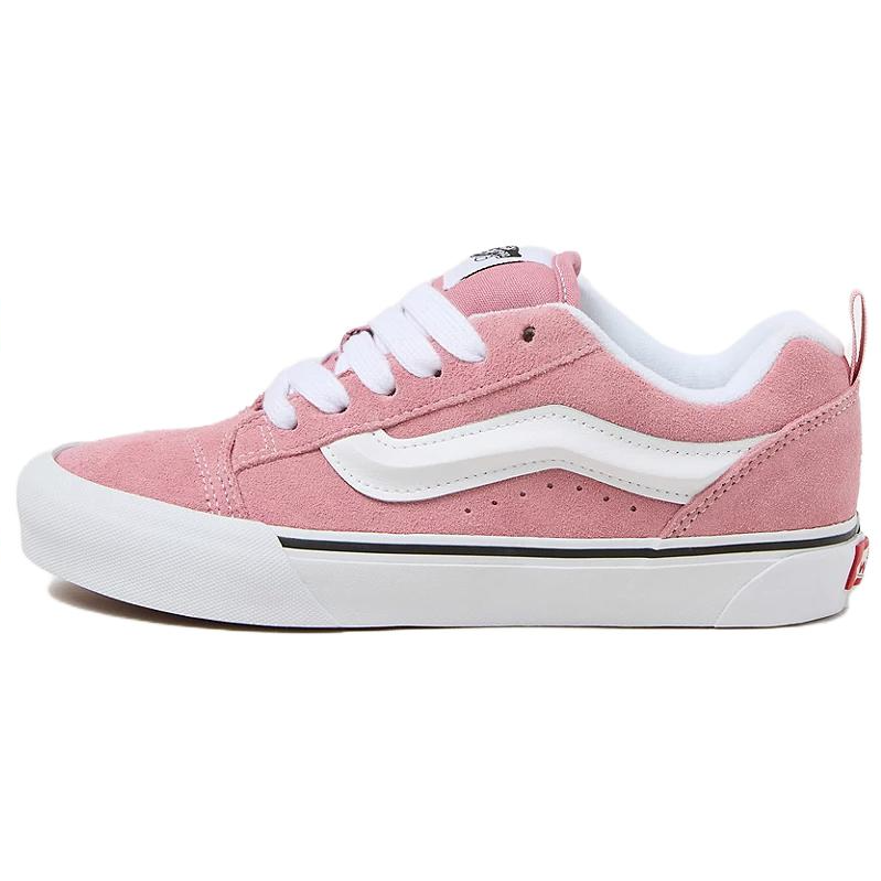 Кеды Vans Knu Skool (розово-красные)