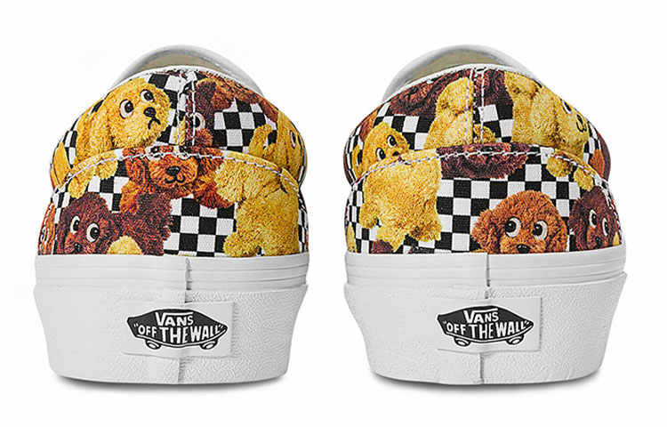 Слипоны Vans slip-on (разноцветные) — фото 5