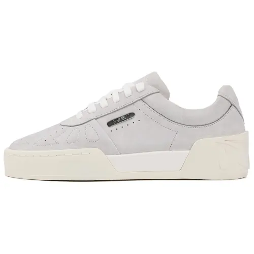 Anta Slip Resistant Abrasion Resistant Low top Skateboard Shoes Men's Light Smoke Gray