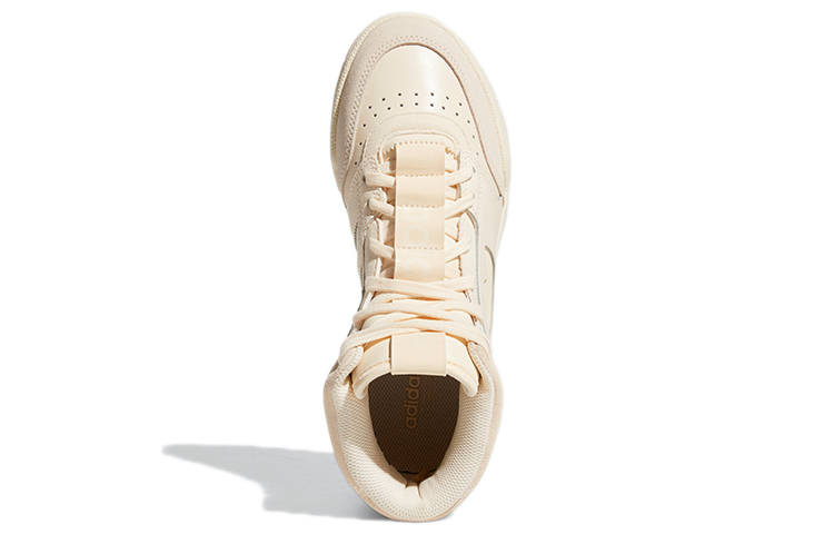 Женские кеды adidas originals Drop Step XL (бежевые) — фото 5