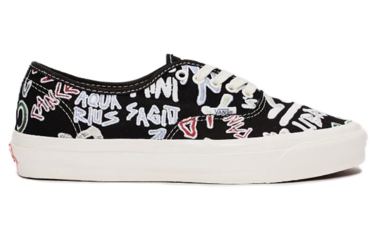 Кеды Vans Authentic LX “Zodiac Pack” (черные с вышивкой) — 黑色刺绣 — фото 2