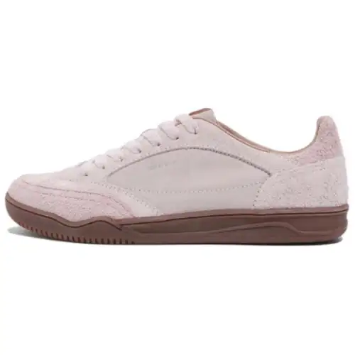 FILA Slantshot Comfortable Low top Skateboard Shoes Unisex Pink Korean Style