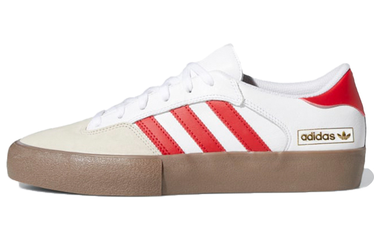 Кеды adidas adidas originals Matchbreak Super (бело-красные)