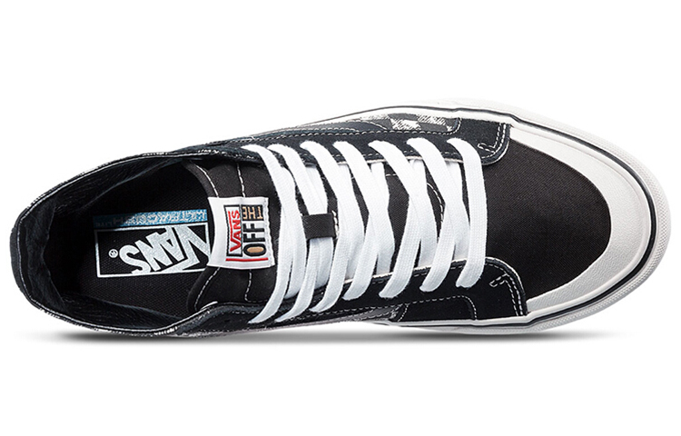Кеды Vans SK8 (черно-белые) — Чёрный / белый — фото 3