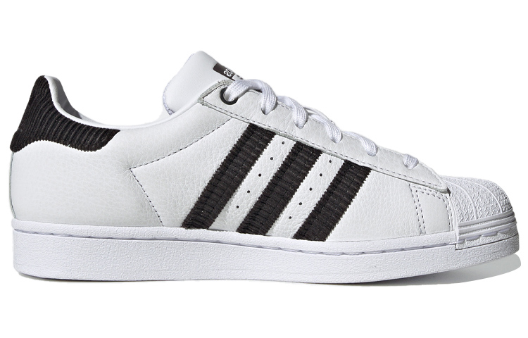 Женские кроссовки adidas originals SUPERSTAR (черный / белый) — Чёрный / белый — фото 2
