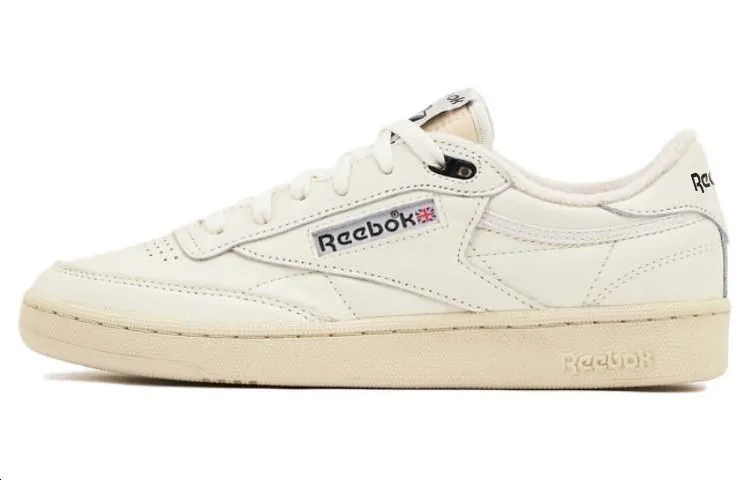 Reebok Comfortable Low top Skateboard Shoes Unisex Beige