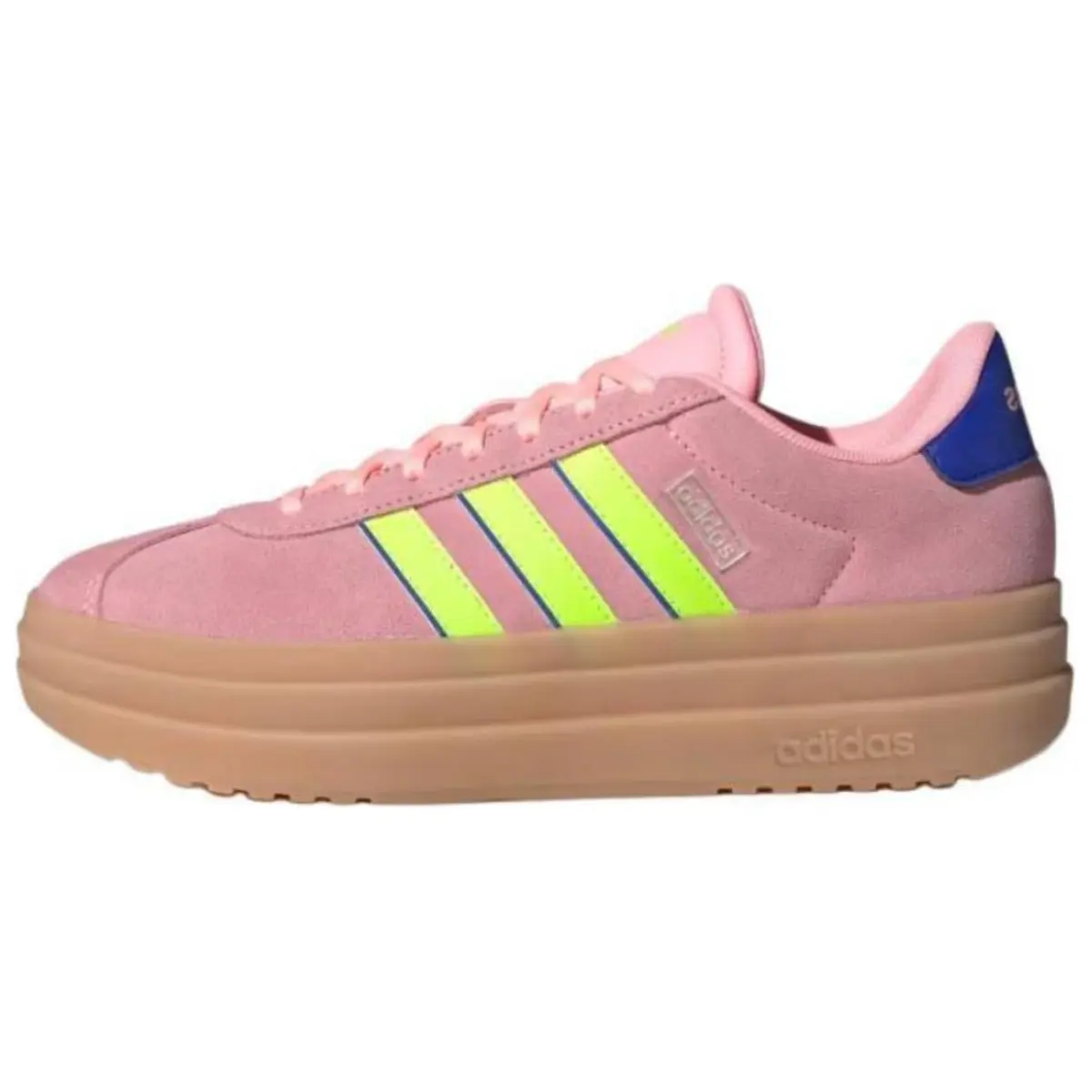 Adidas Wmns Vl Court Bold 'Pink Spark Lucid Lemon' Women's