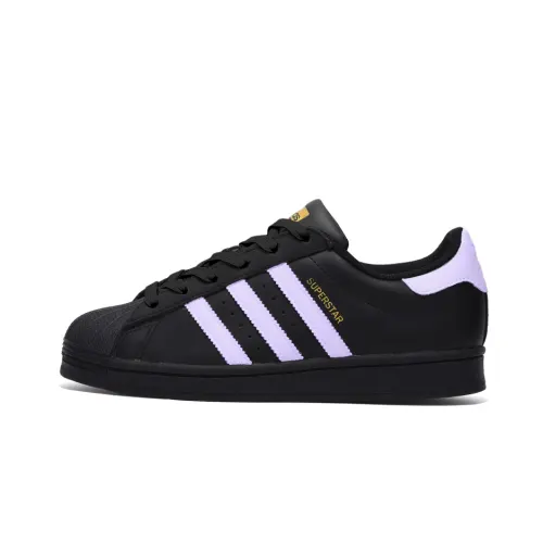 Adidas Originals SUPERSTAR Slip Resistant Abrasion Resistant Low top Skateboard Shoes Unisex Black