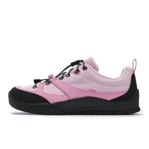 FILA CAMLIFE Mountain Crossing Shoes Abrasion Resistant Breathable Low top Skateboard Shoes Women's Pink