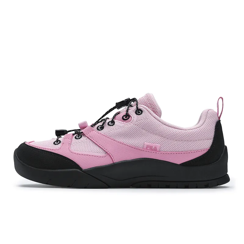FILA CAMLIFE Mountain Crossing Shoes Abrasion Resistant Breathable Low top Skateboard Shoes Women's Pink