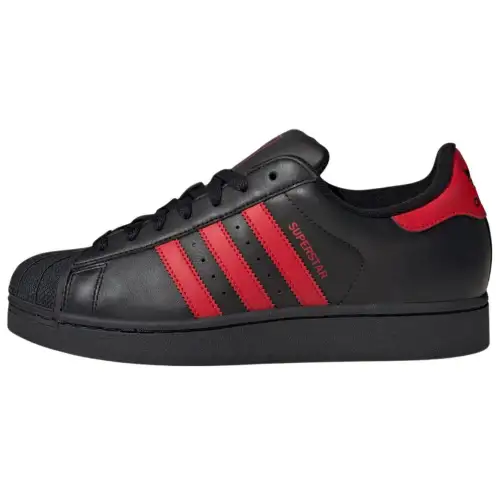 Superstar Adidas Originals 2 'Black Scarlet'