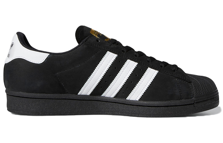Кеды adidas originals SUPERSTAR ADV (черный / белый / золотой) — Чёрный / белый / золотой — фото 2