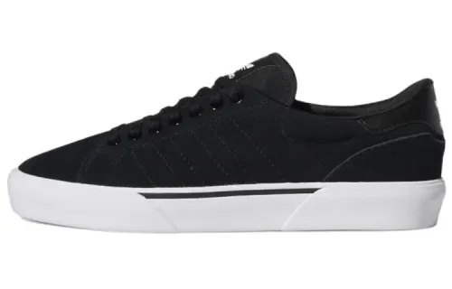 Adidas Originals Abaca Anti-Slip Wear-Resistant Low-Top Skateboard Shoes Men's Black