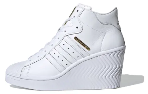 Superstar Wmns Adidas Originals Ellure 'White Gold Metallic' Women's