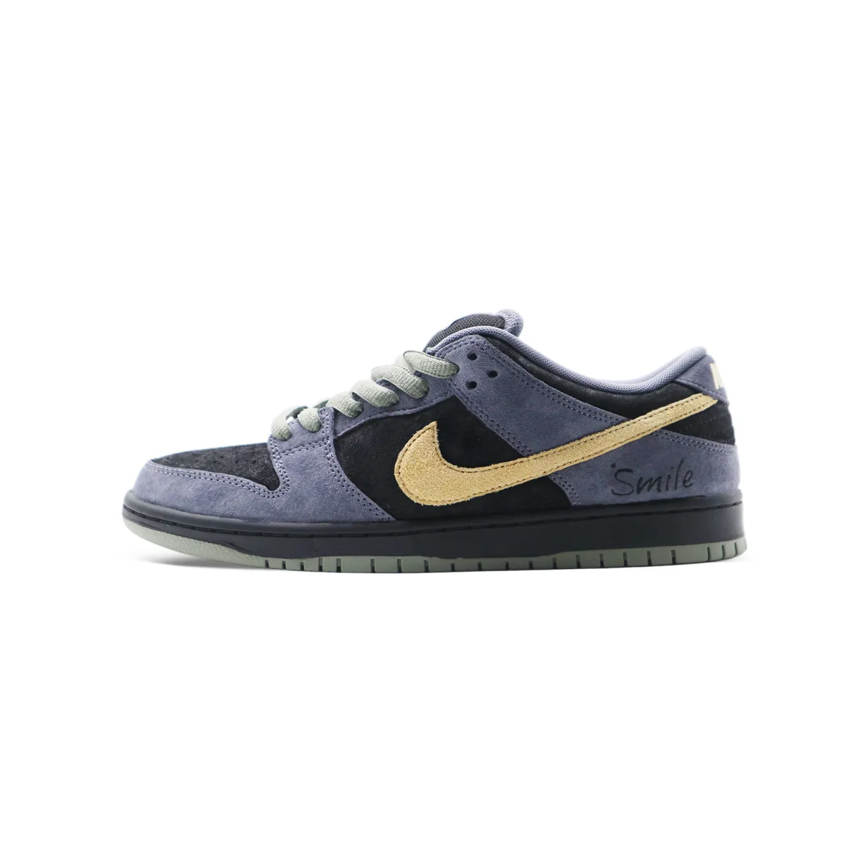 Nike Dunk SB 'Smile' Suede American Vintage Slip Resistant Abrasion Resistant Slip Resistant Abrasion Resistant Low top