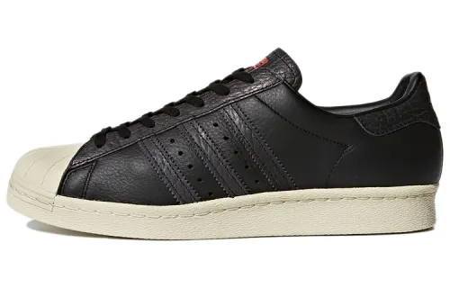 Superstar Adidas Originals 80s 'Black Solar Red'