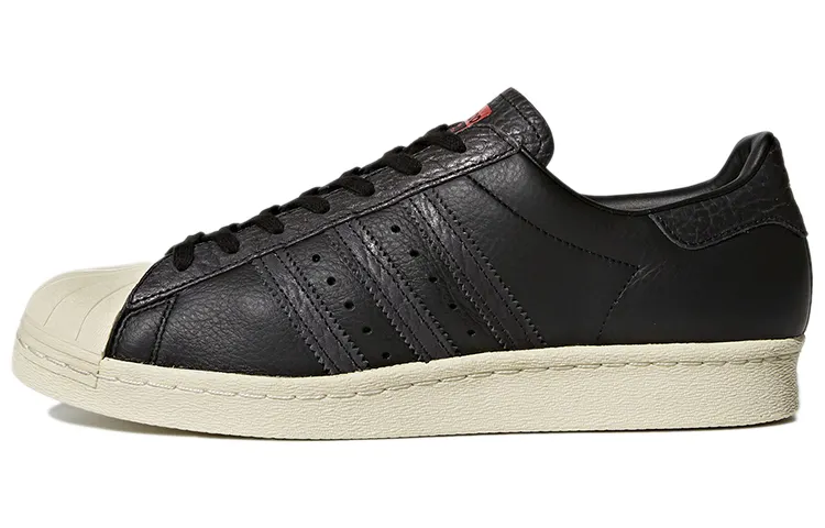 Superstar Adidas Originals 80s 'Black Solar Red'