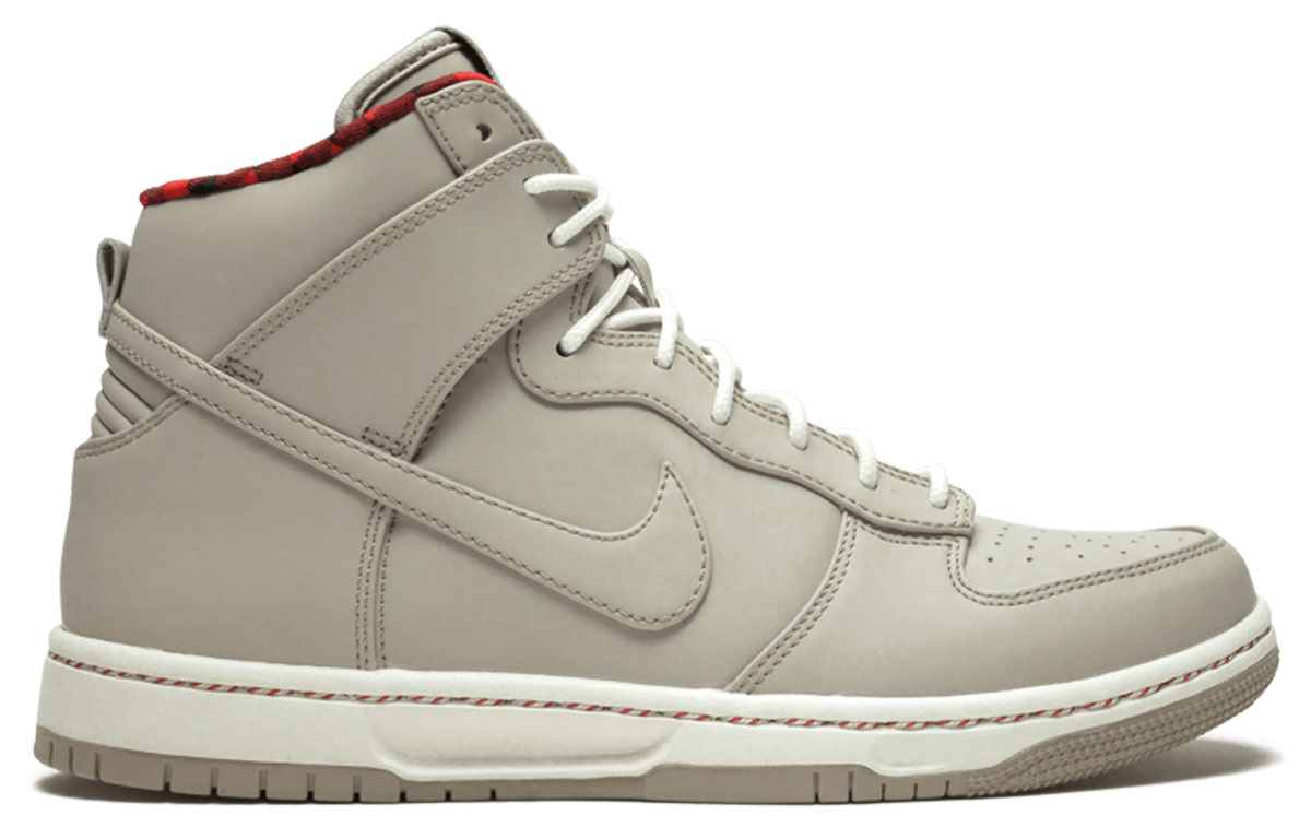 Мужские кеды Nike Dunk Ultra "String" (серые) — Серый — фото 2
