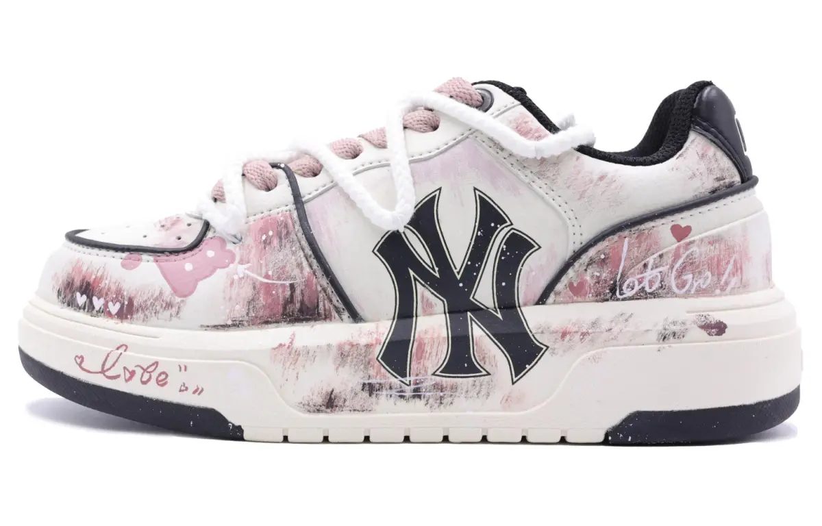 MLB Chunky Liner Ink Gradient Pink Abrasion Resistant Height Increasing Abrasion Resistant Height Increasing Low top