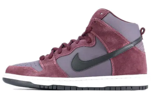 Nike Sb Dunk High Deep Burgundy Gridiron