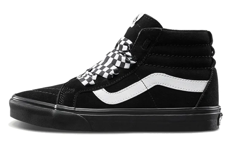 Vans Check Wrap SK8 Hi Alt Lace Black Women's