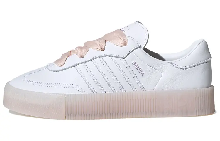 Sambarose Wmns Adidas Originals 'White Halo Pink' Women's