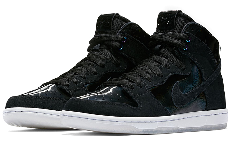 Кеды Nike Dunk SB PRO (черно-радужный) — фото 3