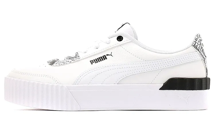 PUMA Carina Lift Casual Shoes For White/Black Women's