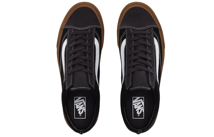 Кеды Vans Style 36 (черно-белый) — Чёрный / белый — фото 4