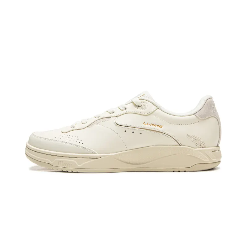 Li Ning Hedge Low top Skateboard Shoes Unisex Ecru