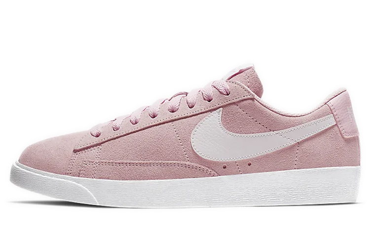 Женские кеды Nike Blazer (розовые) — фото 1