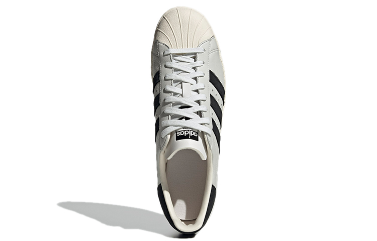 Кеды adidas originals Superstar (серо-бело-черные) — фото 5