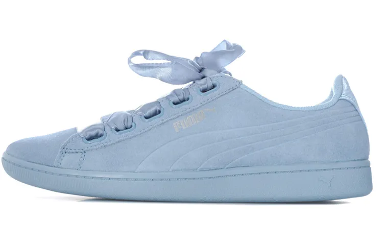 PUMA Vikky Ribbon Satin For Blue Women's