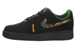 Nike Air Force 1 Cushioning, Wear Resistant Low top Skateboard Shoes Men's Black