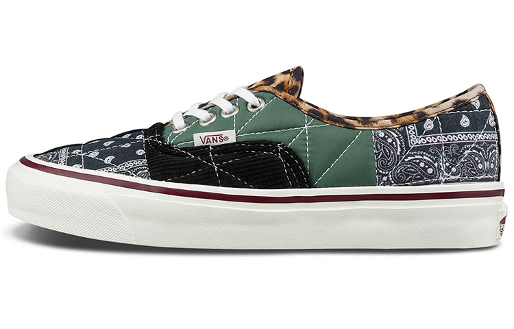 Кеды Vans Style 44 Anaheim Factory (черно-зеленые)