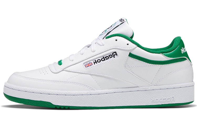 Кеды Reebok Club C 85 (зеленые)