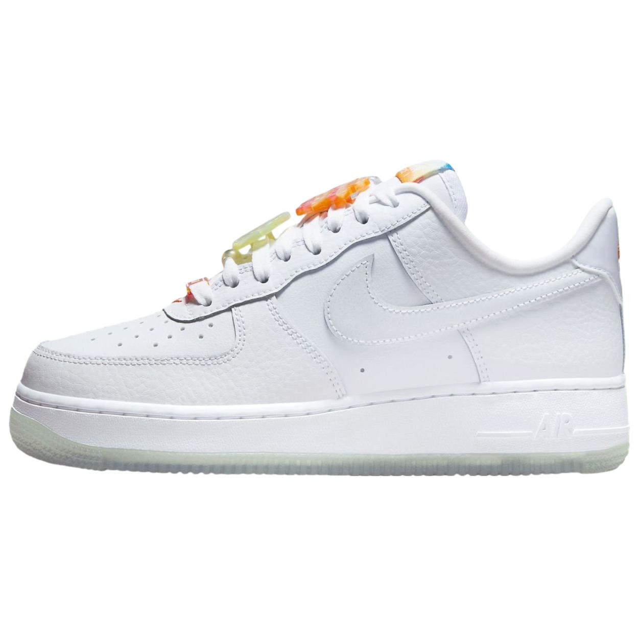 Женские кроссовки Nike Air Force 1 Low Hawaii (белые)