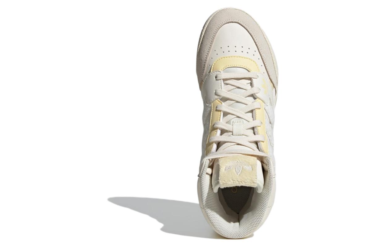 Женские кеды adidas originals Drop Step (бело-серые) — фото 4